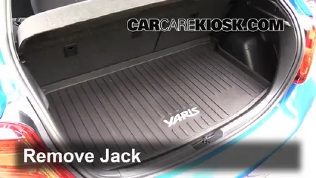 2015 Toyota Yaris LE 1.5L 4 Cyl. Hatchback (4 Door) Jack Up Car Use Your Jack to Raise Your Car